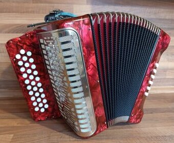 Heligonka (harmonika,akordeon) Weltmeister G-C-F