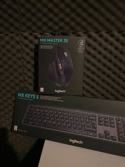 [V ZÁRUCE] Logitech MX Master 3S a MX Keys S, CZ/SK layout