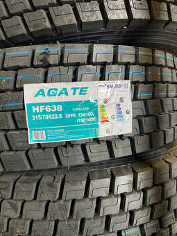 Prodám nové nákladní pneu Agate HF638 315/70 r22,5 5490-