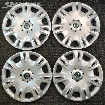 Originální poklice Škoda 16" 4 kusy