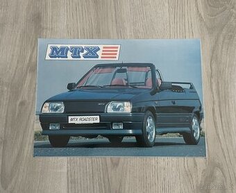 Prospekt Škoda Favorit MTX