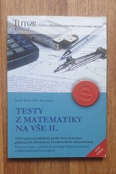 Prodám knihu Testy z matematiky