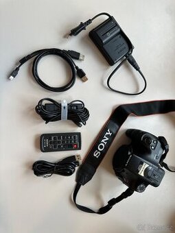 Sony SLT-A57 + příslušenství + volitelný objektiv
