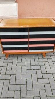 Retro barevná komoda Jiroutek