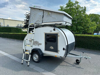 Prodám nový teardrop karavan BOMI vyráběný v Čr