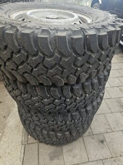 Komplet kola l200, pajero, nissan...