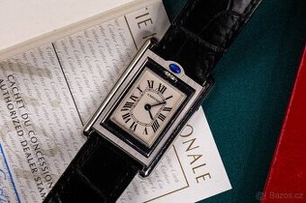 Cartier Tank Basculante Ref. 2386 – Full Set – ocel – 2000