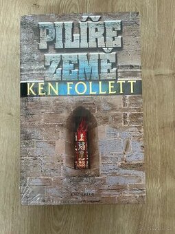 Kniha Pilíře země Ken Follett - NOVÁ - 1