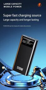 POWERBANKA 50000mAh 120W