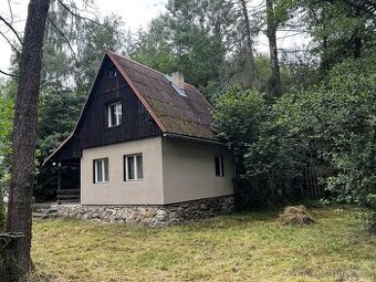 Prodej zděné chaty 6 km od Pelhřimova