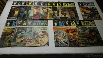 Kapitán Kloss - 14 dílů + č. 1-raritní