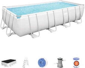 Bazén Power Steel 4,88 x 2,44 x 1,22 m set – Super cena