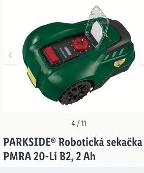 Robotická sekačka Parkside 500 m2 - 1