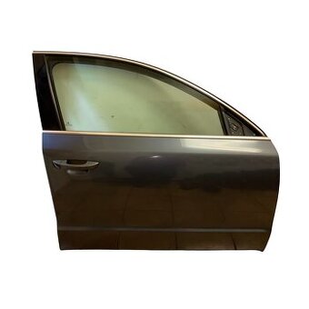 Pravé přední dveře šedá metalíza LF8J Škoda Superb 2 2009