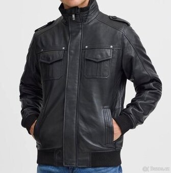 Kožená panská bunda XXL