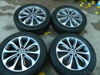 alu kola Nissan qashqai+letní pneu r18