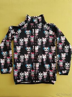 Dívčí funkční mikina zn. Šijeme srdcem vel. 146/152