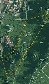 Pozemek obec Jilem 1925 m2 - 1