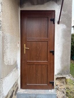 Vstupní plastové dveře