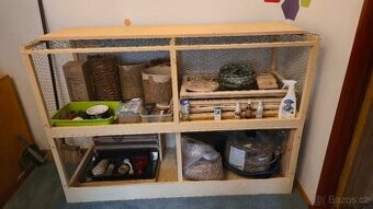 Klec pro králíčka včetně vybavení