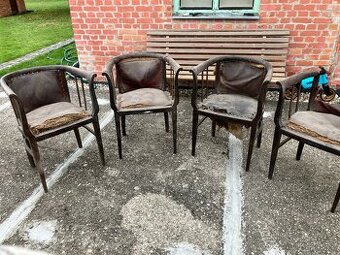 starožitná křesla klubovky