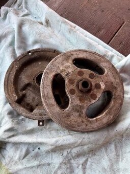 Jawa Speciál - deska zapalování a magneto