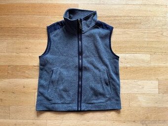 Fleecová vesta šedá