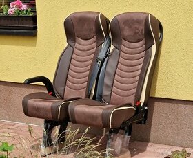 Sedačky pro obytnou vestavbu z dodávky