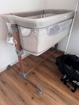 MOMI Postýlka Smart Bed 4v1 Béžová - 1