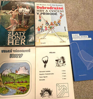 Knihy her pro tábory a zážitkovou pedagogiku