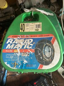 Sněhové řetězy 1x15” kola a 1x13”14” kola