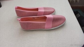 Dámské plátěné boty -vel. 39 -nové