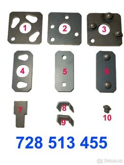 Haki díly zašlu zasilkonou