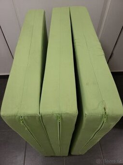 pohodlná matrace 196x79x9,5 cm, skládací
