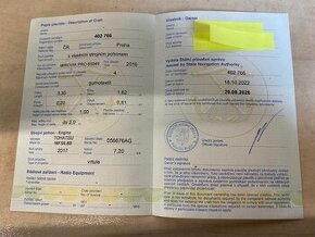 nafukovací člu s motorem a vlekem