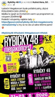 Rybičky 48- Kutná Hora - 21.5-22.5.2026