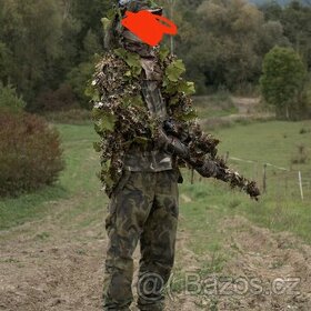 Airsoft hejkal, ghillie suit NOVRITCH