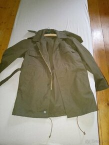 Vojenský kabátec s kapucí 100-124 - 1