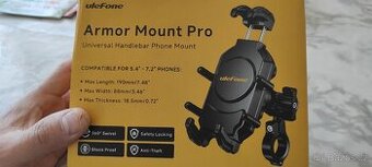UleFone Armor Mount Pro-AM01 Black na moto, kolo