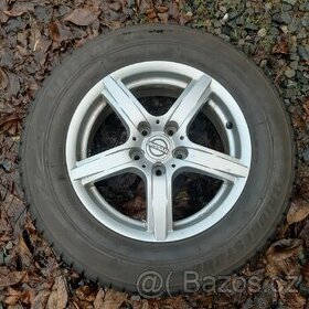 Zimni sada Alu kol 5x114,3 Nissan Qashqai 215/65 R16 Toyota
