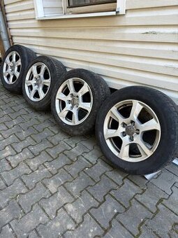 ALU 16” 5x112, s letním pneu 205/55 R16