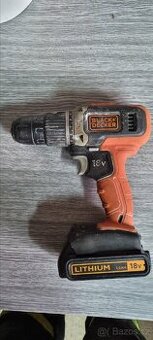 Aku vrtací šroubovák Black and Decker