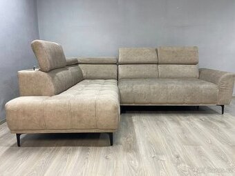 Mikroplyšová sedací souprava