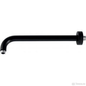 Novaservis Pevné rameno sprchy 350 mm, černá, RAM350,5 - 1
