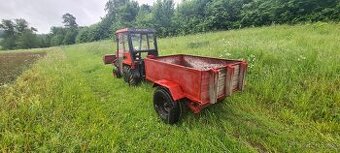 VOZÍK, VLEČKA za menší traktor, nebo malotraktor MT8 TK