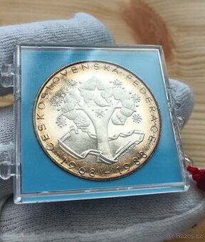 AG pamětní mince 500kčs Federace 1988 - Proof provedení