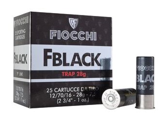 Brokový náboj Fiocchi F BLACK TRAP R12 28gr
