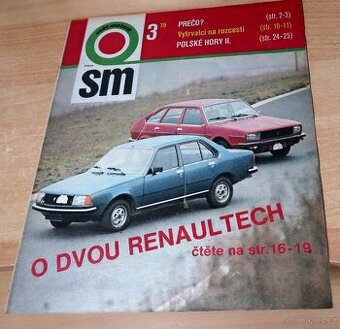 POROVNÁNÍ RENAULT 20 TS A RENAULT 18 GTL, ROK 1979