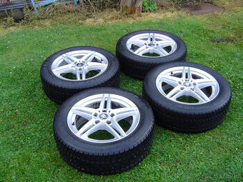 4X ZIMNÍ HLINÍKOVÁ KOLA ŠKODA OCTAVIA III,II 205/55 R16
