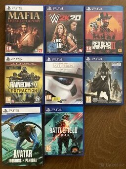 Ps5 a ps4 hry